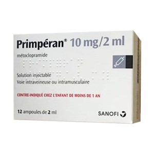 Thuốc tiêm chống nôn  Primpéran 10mg/2ml ( hộp 12 ống ) 