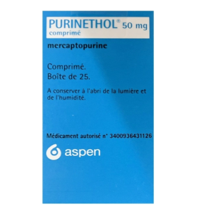 Thuốc điều trị bệnh bạch cầu  Purinethol 50mg ( 25 viên/ hộp ) 