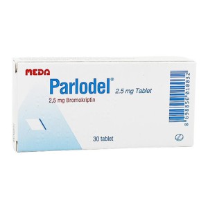 Thuốc điều trị bệnh nhân tăng prolactin Parlodel Meda 2,5mg  ( hộp 30 viên ) 