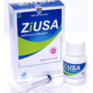 Thuốc kháng sinh  Ziusa 200mg/5ml 