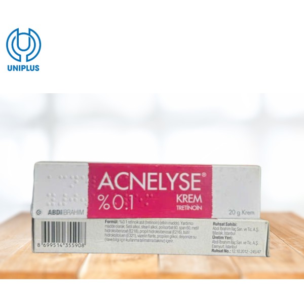 Kem bôi Acnelyse 0.1% trị mụn trứng cá 
