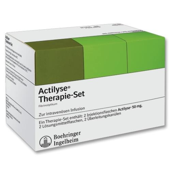 Dung dịch tiêm truyền Actilyse 50 mg 