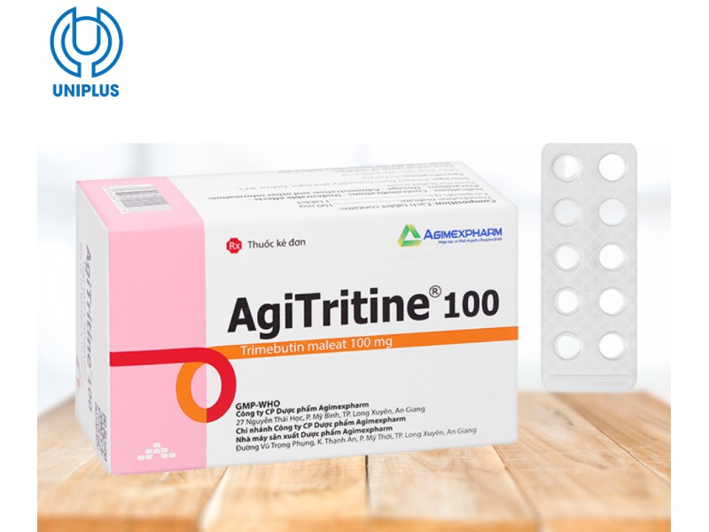 Thuốc Agitritine 100 điều trị rối loạn chức năng đường tiêu hóa