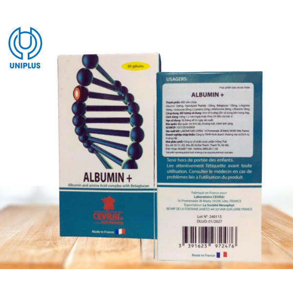 Thực phẩm bổ sung sức khỏe Albumin +