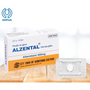 Alzental 400mg trị giun