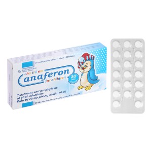 Thuốc Anaferon For Children dự phòng và điều trị các trường hợp nhiễm virus đường hô hấp 