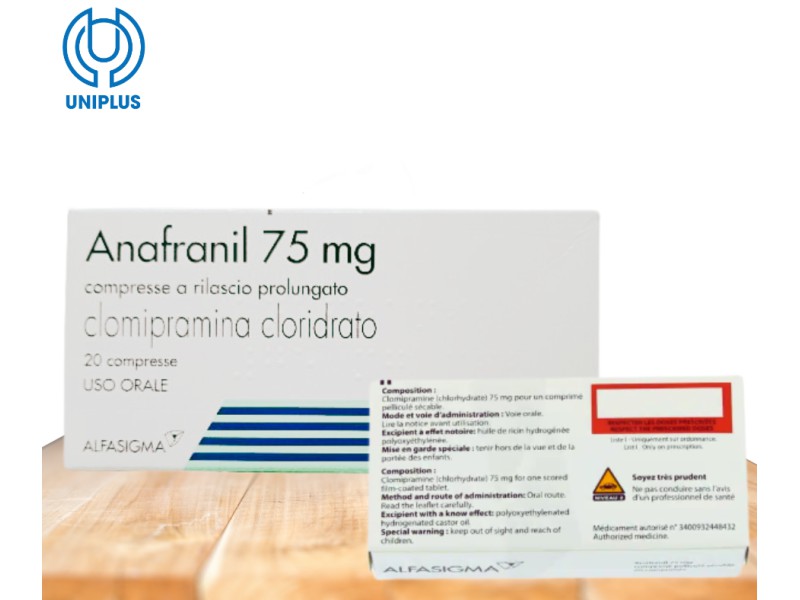 Thuốc Anafranil 75mg 