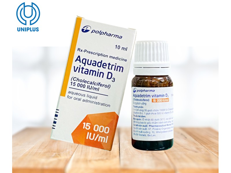 Thuốc Aquadetrim Vitamin D3