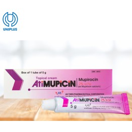 Thuốc bôi da AtiMupicin 2% điều trị viêm da do vi khuẩn