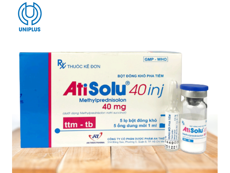 Dung dịch tiêm truyền Atisolu 40 inj