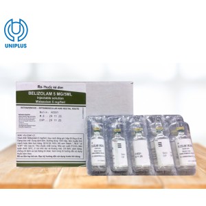 Dung dịch tiêm truyền Belizolam 5mg/5ml