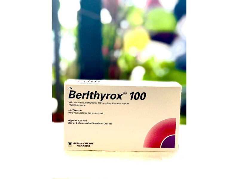 Thuốc Berlthyrox 100 