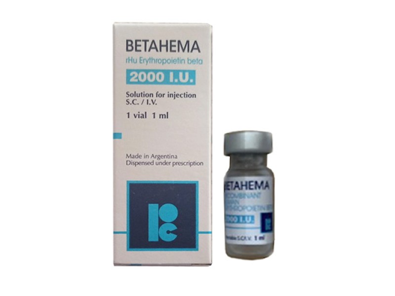 Dung dịch tiêm truyền Betahema 2000 IU 