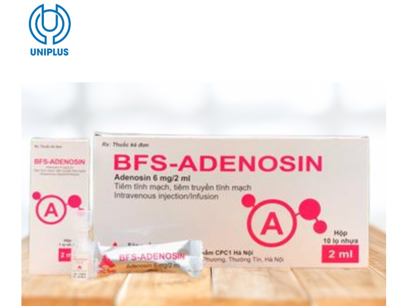 Dung dịch tiêm truyền BFS-Adenosin 3mg/ml điều trị rối loạn nhịp tim 
