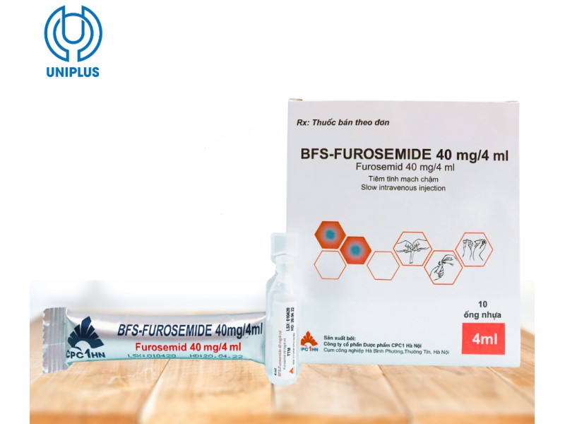 Dung dịch tiêm truyền BFS-Furosemide 40mg/4ml