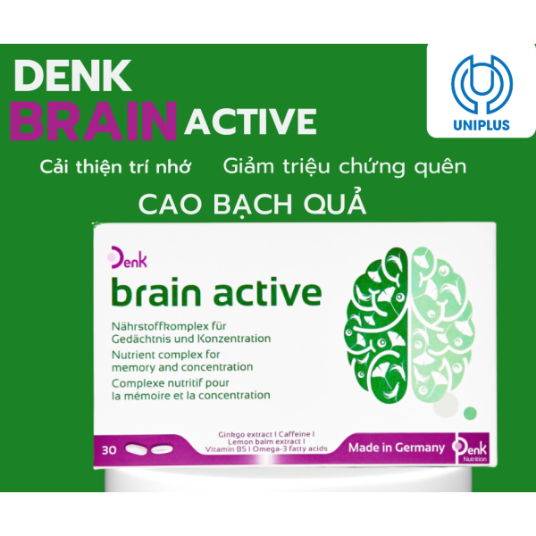 Thực phẩm bảo vệ sức khỏe Brain active Denk