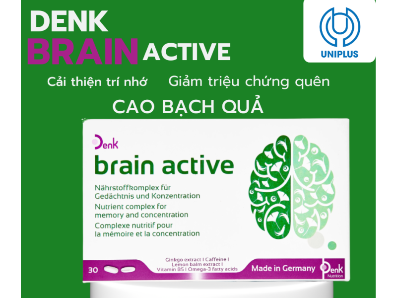 Thực phẩm bảo vệ sức khỏe Brain active Denk