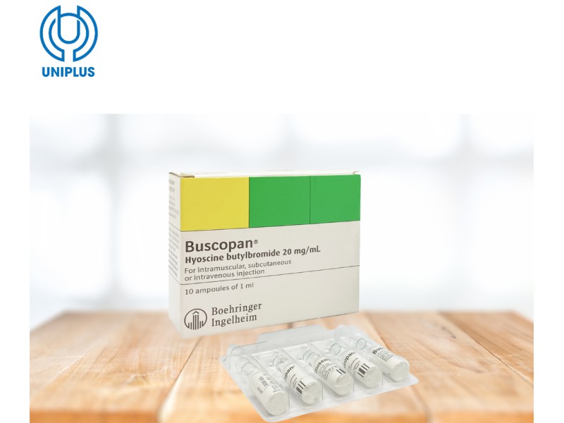 Dung dịch tiêm truyền Buscopan 20mg/ml