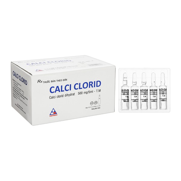 Dung dịch tiêm truyền Calci Clorid Vinphaco