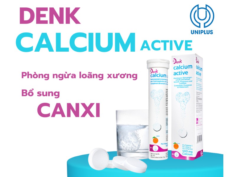 Thực phẩm bảo vệ sức khỏe Calcium active Denk 