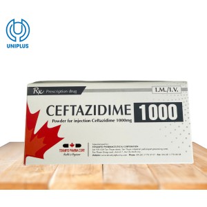 Dung dịch tiêm truyền Ceftazidime 1000mg 