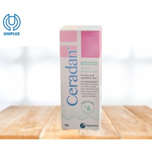 Kem dưỡng ẩm Ceradan Ceramide Hydra Moisturiser dành cho da khô và nhạy cảm 30g