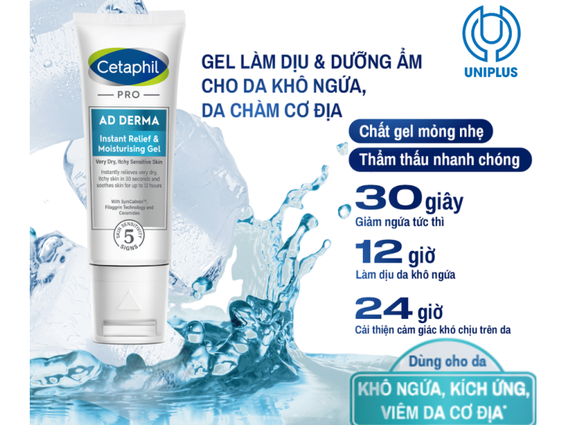 Cetaphil Pro AD Derma Instant Relief & Moisturising Gel