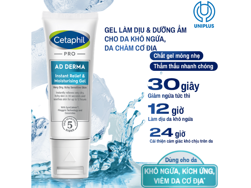 Cetaphil Pro AD Derma Instant Relief & Moisturising Gel