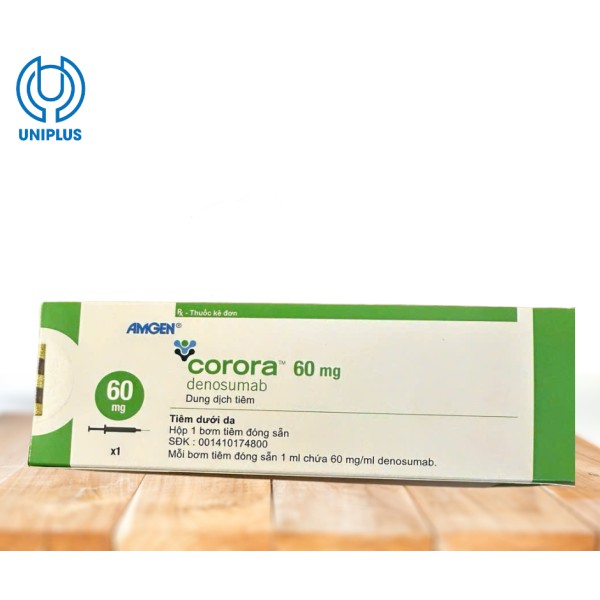 Dung dịch tiêm truyền Corora 60mg Amgen 