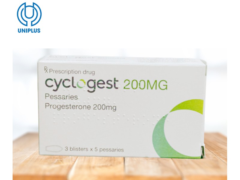 Viên đặt Cyclogest 200mg dùng trong điều trị  ivf, các hội chứng tiền kinh, trầm cảm 