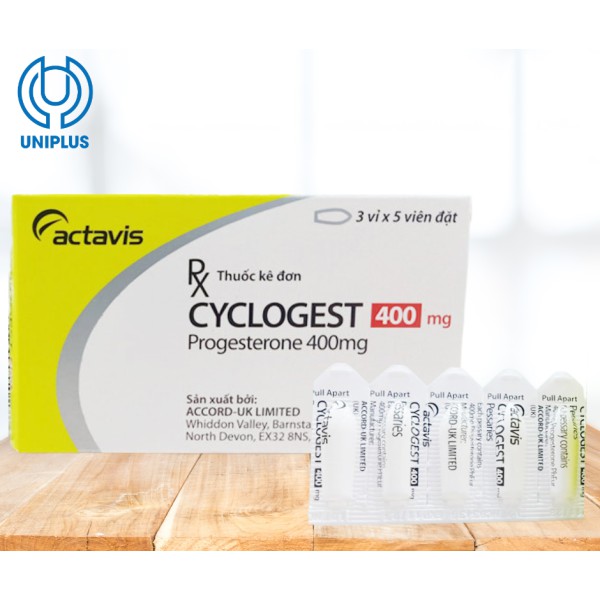 Thuốc Cyclogest 400mg