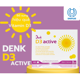 Thực phẩm bảo vệ sức khỏe D3 active Denk 