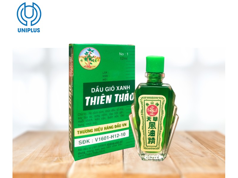 Dầu gió xanh Thiên Thảo chai 12ml 