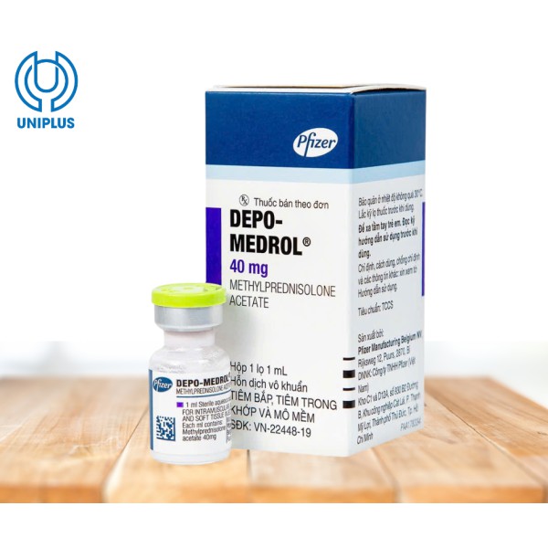 Dung dịch tiêm truyền Depo Medrol 40mg 