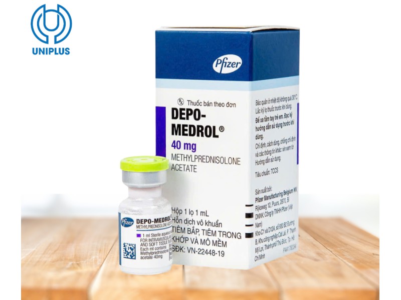 Dung dịch tiêm truyền Depo Medrol 40mg 