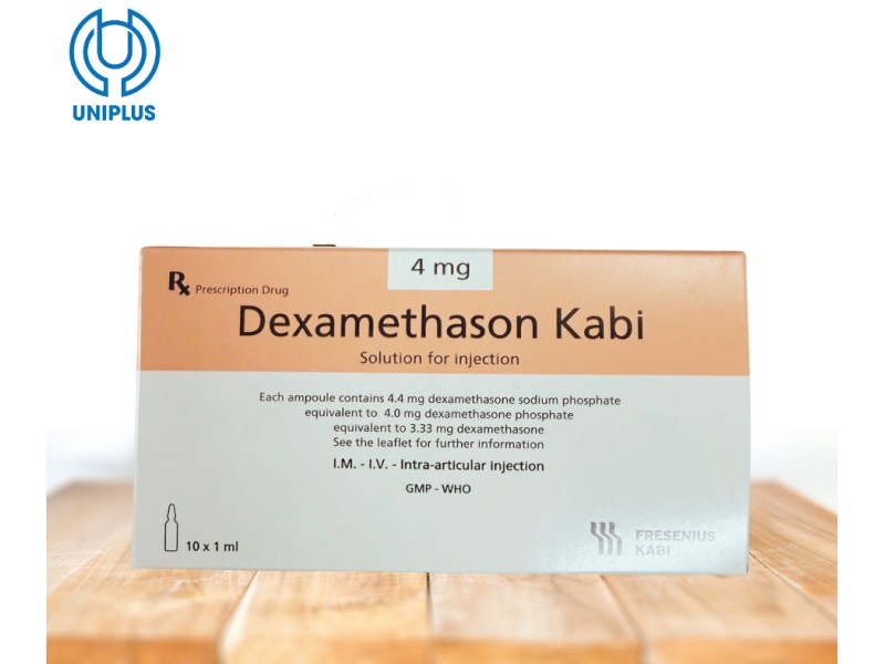 Dung dịch tiêm truyền Dexamethason Kabi 4mg/1ml