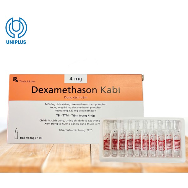 Dung dịch tiêm truyền Dexamethason Kabi 4mg/1ml