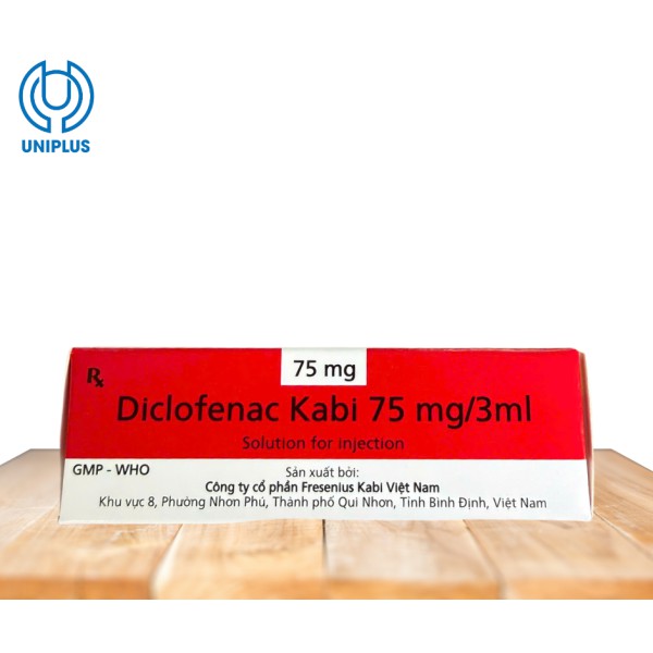 Dung dịch tiêm truyền Diclofenac Kabi 75mg/3ml