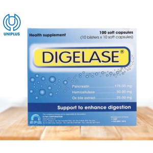 Thực phẩm bảo vệ sức khỏe hỗ trợ tiêu hóa Digelase