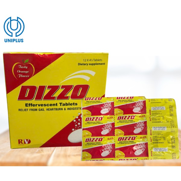 Viên sủi Dizzo hỗ trợ tiêu hóa