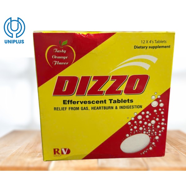 Viên sủi Dizzo hỗ trợ tiêu hóa