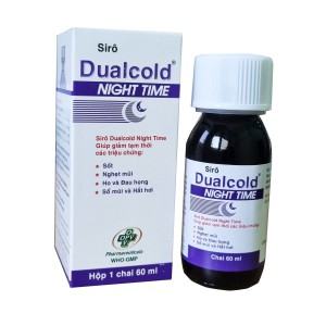 Siro Dualcold night time lọ 30ml 