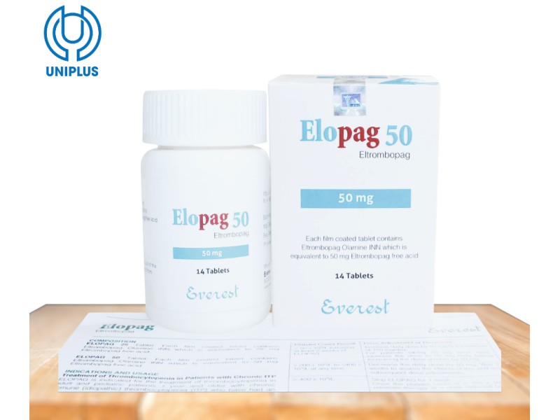 Thuốc Elopag 50 mg