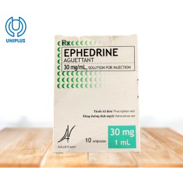 Dung dịch tiêm truyền Ephedrine Aguettant 30mg/ml