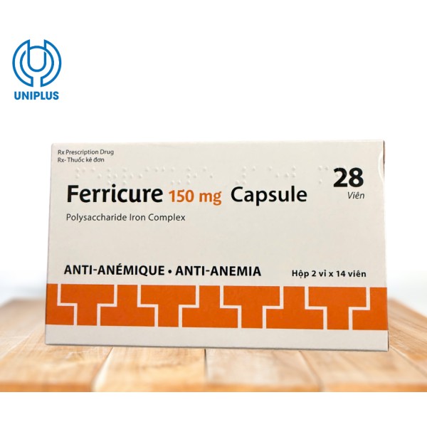 Thuốc Ferricure 150mg Capsule 