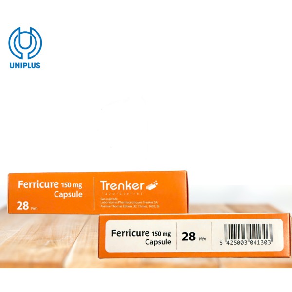 Thuốc Ferricure 150mg Capsule 