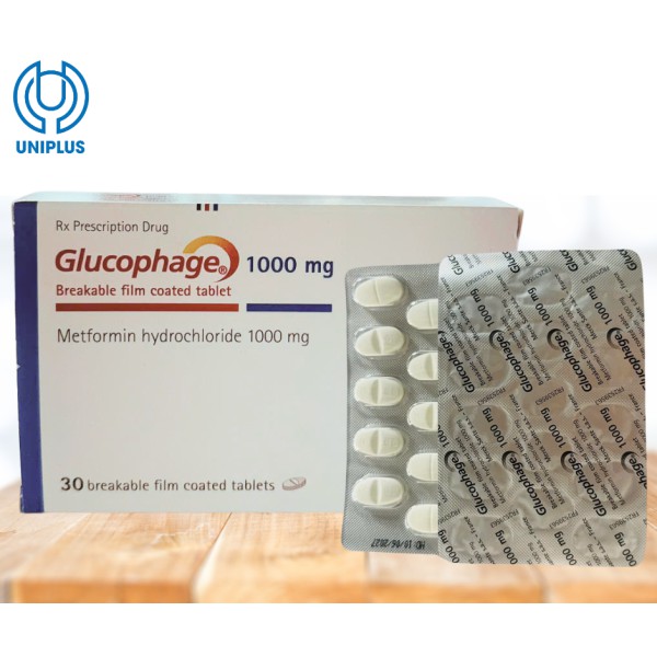 Thuốc Glucophage 1000mg 
