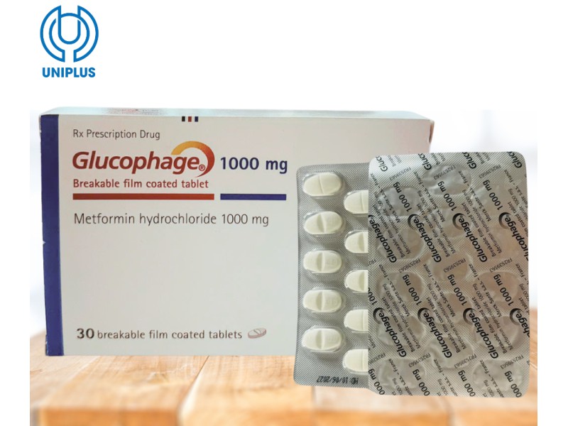 Thuốc Glucophage 1000mg 