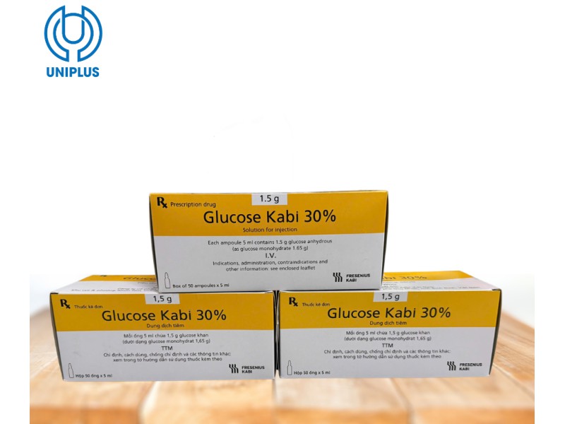 Dung dịch tiêm truyền Glucose Kabi 30%