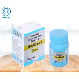 Thuốc HepBest 25mg điều trị xơ gan 